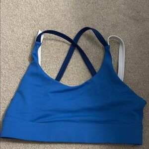 Blue Sports Bra